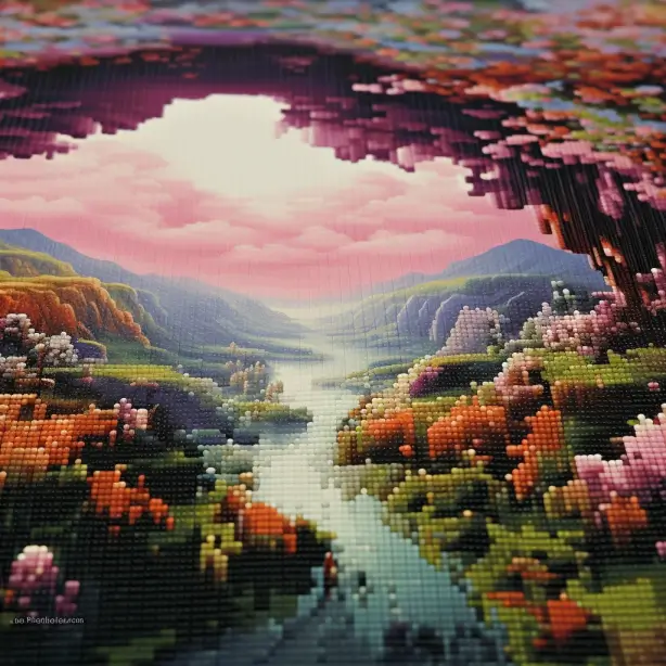 Kit de diamond painting
